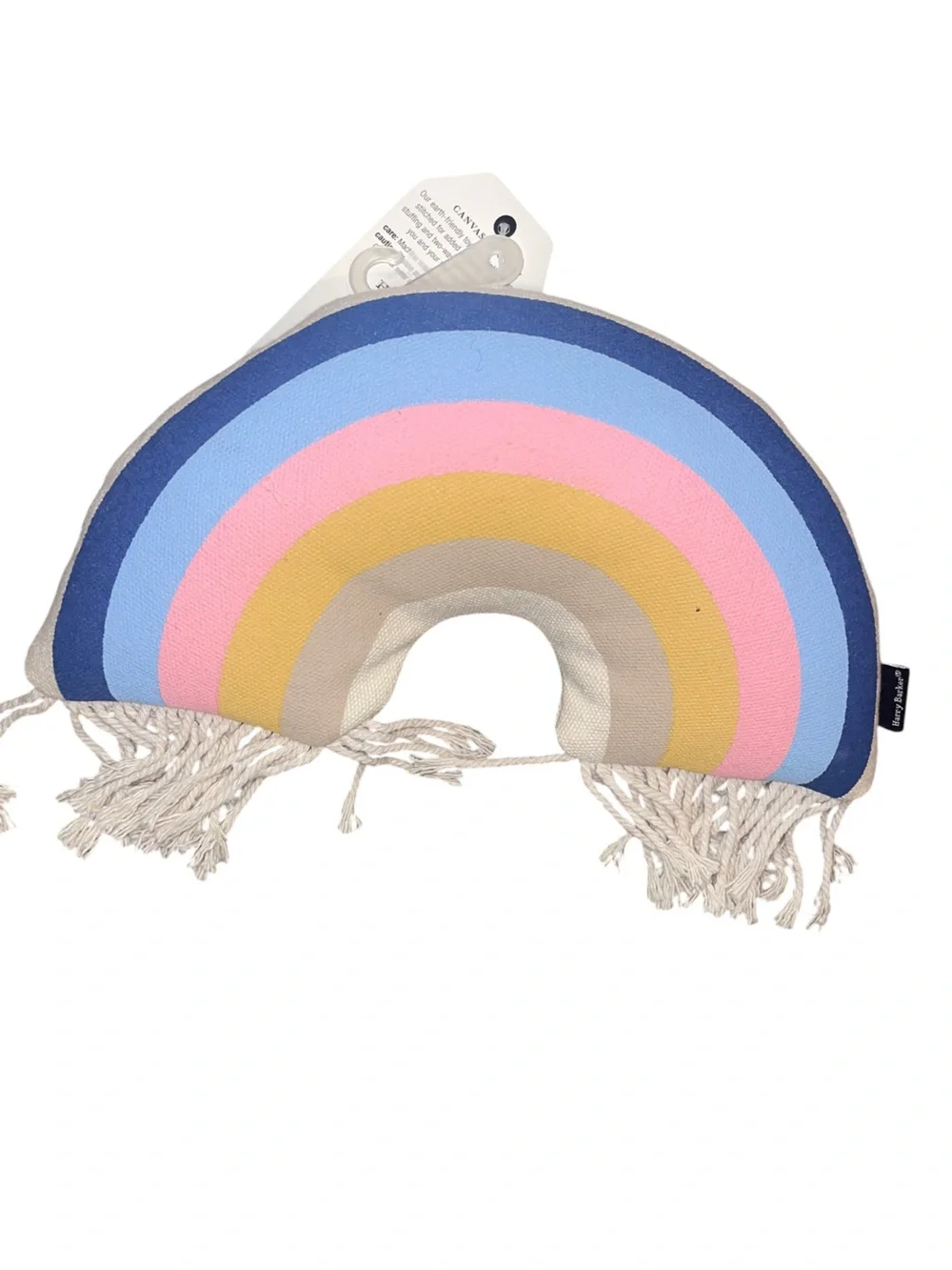 Harry Barker Rainbow Plush Dog Toy NWT